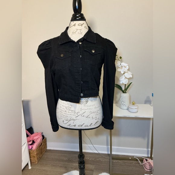 Tinseltown Jackets & Blazers - Tinseltown Black Denim Women's Jacket